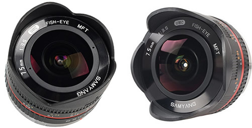 Samyang 7.5mm f/3.5 UMC Fisheye Lens